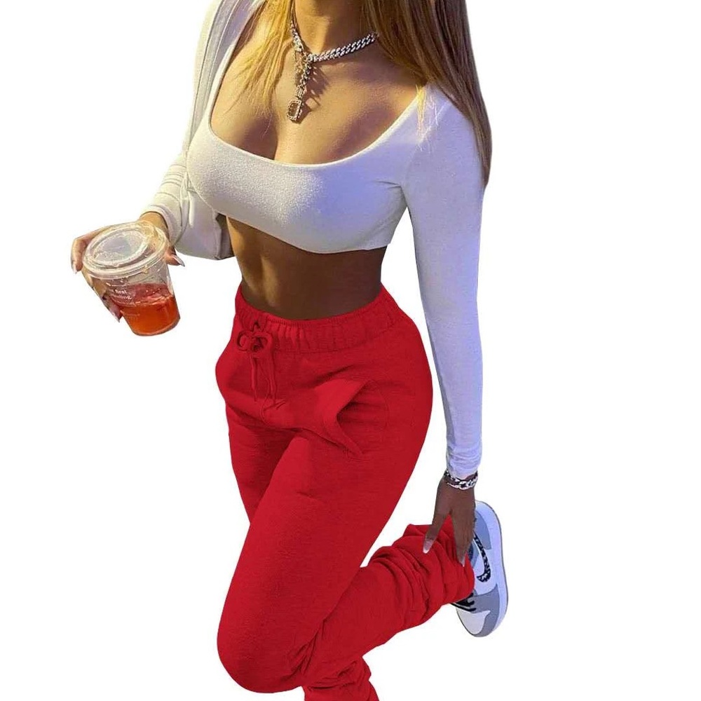 Women’s stacked pants